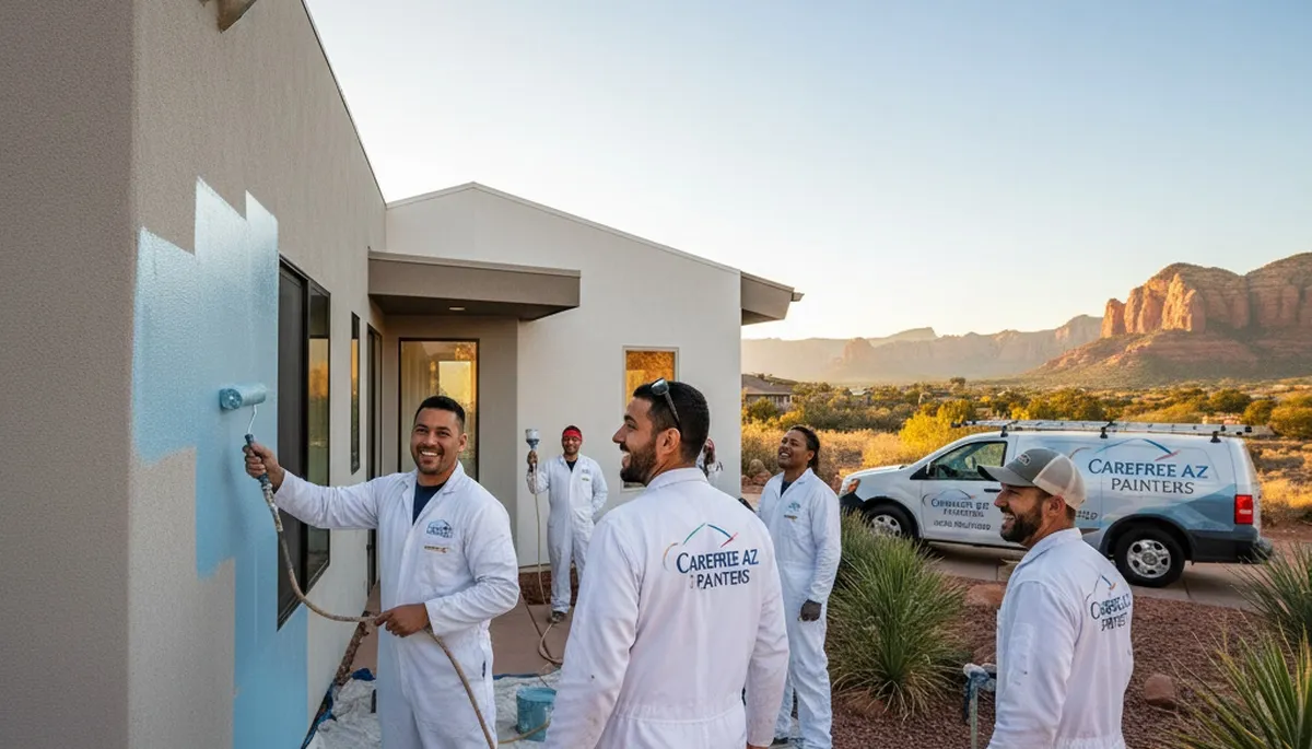 Professional house painting services in Scottsdale, AZ for residential exteriors and interiors