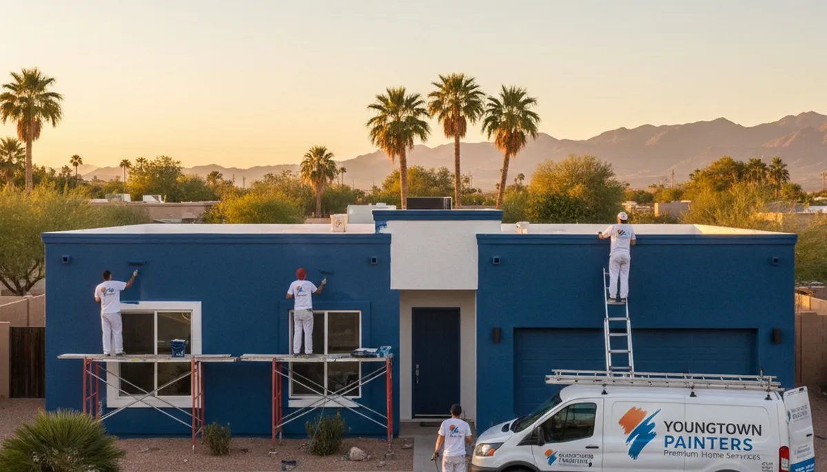 Scottsdale, AZ house painting service by Paint Scottsdale AZ for exterior and interior homes