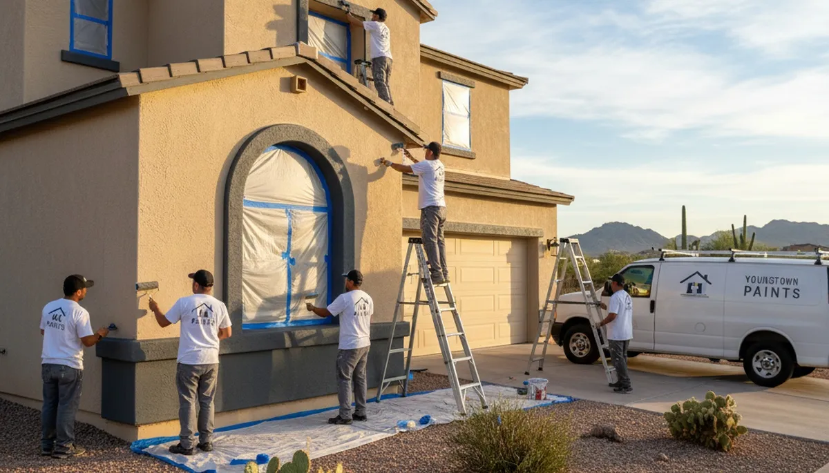 Professional house painting service in Scottsdale, AZ by paintingscottsdaleaz.com
